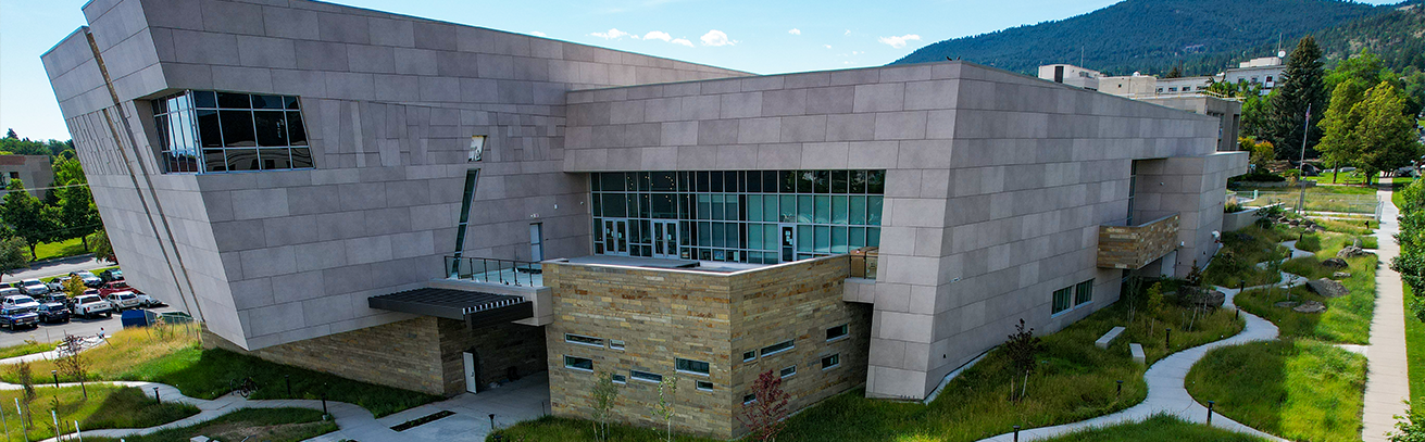An exterior photo of the Montana Heritage Center.