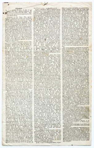 Charge of Chief Justice Hosmer to the Grand Jury of the First Judicial District MT delivered December 5, 1864