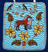 Native Americar beaded bag