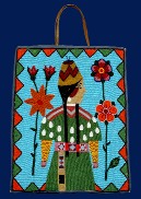 Native American Beaded Bag