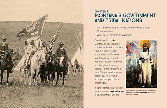 Montana: A History of Our Home Chapter 5 spread