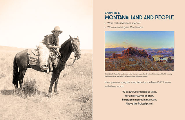 Montana: A History of Our Home Chapter 6 spread
